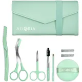 AILORIA VISAGIQUE Augenbrauen- und Gesichtspflege-Set grün