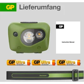 GP Stirnlampe CH43 3X AAA