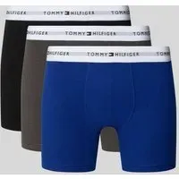 Trunks aus Baumwoll-Mix im 3er-Pack, Royal, L