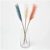 Homescapes Kunstzweige Pampasgras farbig im 3er-set 71 cm