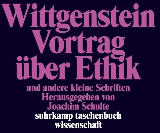 Vortrag Über Ethik - Ludwig Wittgenstein  Taschenbuch