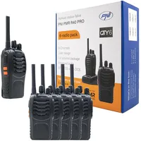 PNI R40 Pro Pmr-walkie-talkie 6 Einheiten - Black - One Size