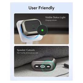 Esr Orbit Halolock Magsafe Apple Airpods Pro 3 Titan