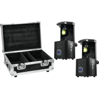 Eurolite Set 2x LED TSL-150 Scan COB + Case