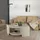 moebel17 Couchtisch Marbel Beige Granit Optik