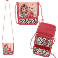 DEPESCHE Brustbeutel LEOHEART pink/rot