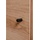 MID.YOU Highboard , Anthrazit, Eiche Artisan Metall, 4 Fächer, 1 Schubladen, 80x156x40 cm B: 80 H: 156 T: 40.0