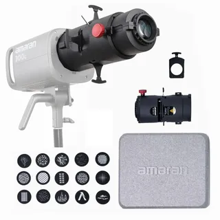 Aputure Amaran Spotlight SE 36-Grad-Objektiv-Set mit 19-Grad-Objektiv-Projektionslinsenmodifikator für Amaran 300C, Amaran 150C, Amaran 200X S, Amaran 60X, S Aputure 300X