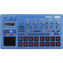 Korg Electribe, Synthesizer, Blau