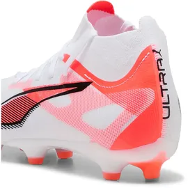 Puma Ultra 5 Match+ FG/AG Fußballschuhe Damen 01 white/black/glowing red 36