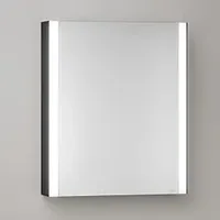 Keuco Spiegelschrank 1-türig Somaris 65x73x13cm, WV, Hz, Anschl li,