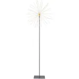 Star Trading Deko-Stehleuchte Firework 130 cm Silber