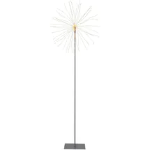 Star Trading Deko-Stehleuchte Firework 130 cm Silber