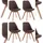 CLP Borneo V2 4 St. Stoff braun/natura