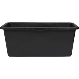 kaiserkraft Mörtelkasten 90 l 1-tlg. Schwarz