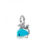 Pandora Wal Türkis Silber 793822C01