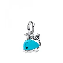 Pandora Wal Türkis Silber 793822C01