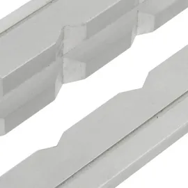 VAR Schraubstock Aluminium 125 mm Silber