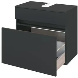Held Waschbeckenunterschrank Baabe 60 x 55 cm Grau/Graphit
