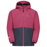 Jack Wolfskin Iceland 3in1 Jacke - Dark Fuchsia - 92 cm