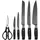 Ninja StaySharp Messerblock mit Schleifer Silber/Schwarz