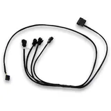 EK Water Blocks EKWB EK-Cable Y-Weiche für 4x 4-Pin-PWM-Lüfter - 80 c