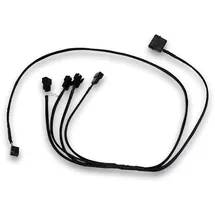 EK Water Blocks EKWB EK-Cable Y-Weiche für 4x 4-Pin-PWM-Lüfter - 80 c