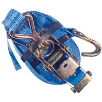 Pösamo Ratschen-Zurrgurt PES 8mm x 35m Spitzhaken - blau