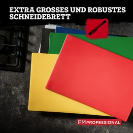 FMprofessional Schneidebrett-Set Kunststoff 1-tlg. 45 x 30 cm Blau