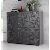 Home Affaire Highboard Prisma 121 x 111 cm Grau