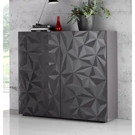 Home Affaire Highboard Prisma 121 x 111 cm Grau
