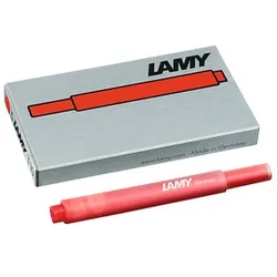 LAMY T10 Tintenpatronen für Füller rot 5 St.