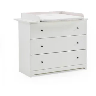 Arthur Berndt Wickelkommode Thilo MDF weiß ¦ Maße (cm): B: 117 H: 104