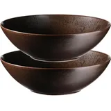 Mäser Metallic Bronze, Schüssel + Schale, Bronze