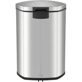 Eko Shell Bin 50 L Matt Edelstahl - Silber