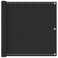 vidaXL Balkonsichtschutz HDPE 90x600 cm Anthrazit