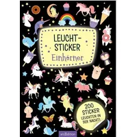 arsEdition Leucht-Sticker Einhörner