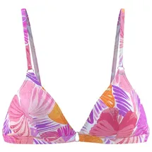SUNSEEKER Bikini-Top Damen Lila/Orange 38 Cup C/D