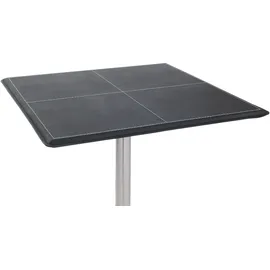 Mendler Bartisch Chicago 110 x 63 x 63 cm Schwarz