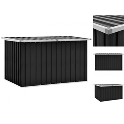 vidaXL Auflagenbox »Kissenbox Auflagenbox Gartenbox Anthrazit 149 x 99 x 93 cm« schwarz