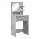vidaXL Schlafzimmer-Frisiertische Beton Grau 80 x 39,6 x 135 cm