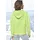 ELBSAND Kapuzensweatshirt mit Logostickerei Limone L