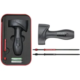 Wiha Drehmoment-Testgerät Torque QuickCheck mit Adapterklingen und Batterien in Box