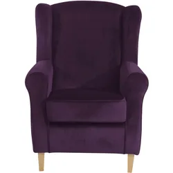 Max Winzer Ohrenbackensessel Lorris - purple