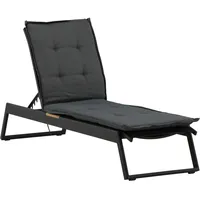 VCM Liegenauflage 193 x 60 x 5 cm grau 1 St.