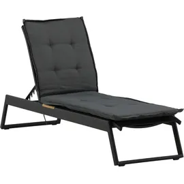 VCM Liegenauflage 193 x 60 x 5 cm grau 1 St.