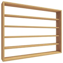 VCM Wandregal Osado 80 x 10 x 60 cm Buche