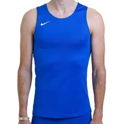 NIKE Herren Sport-Shirt Muskel-Shirt mit Dri-FIT-Technologie Fitness-Shirt Tank- Top NT0306-463 Blau - 