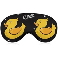 Lustige Schlafmaske für Damen und Herren, Cartoon-Ente-Stern, weiche Augenbinde, Augenmaske zum Schlafen, verstellbares elastisches Band, Verdunkelungs-Schlafbezug, Augenschutz für Reisen, Schlafen,