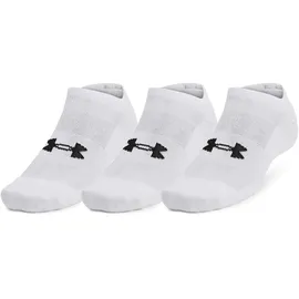 Under Armour 3er Pack Training Füßlinge Weiß/Schwarz 42-47,5